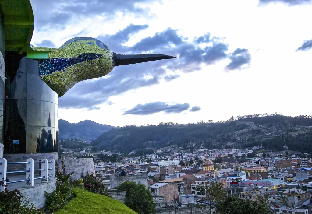 Otavalo vista general de la ciudad