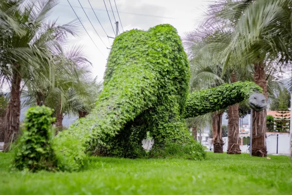 Cuello Largo parque de los dinosaurios