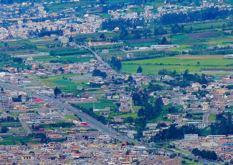 Vista de Otavalo